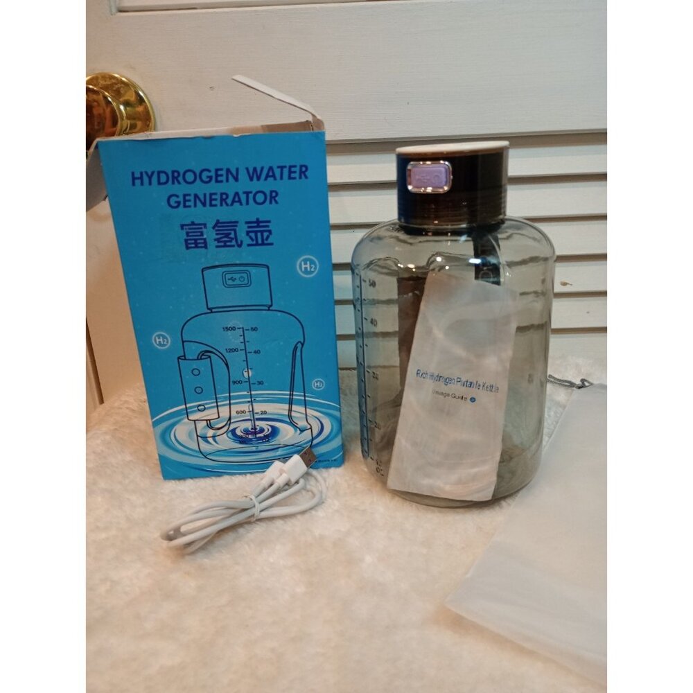 New in box NIB Hydrogen water generator 1500ml bottle